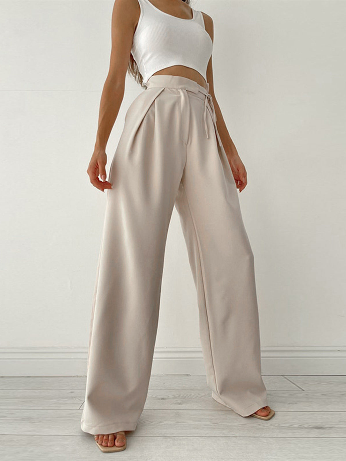 Pantalon Élégant Femmes Longueur Classique
