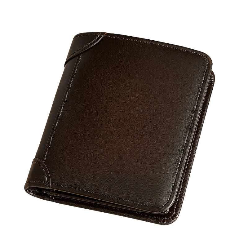 Portefeuille Homme RFID Pliable avec Compartiments