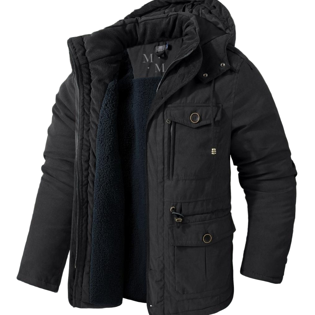 Veste Hiver Homme Élégante à Capuche