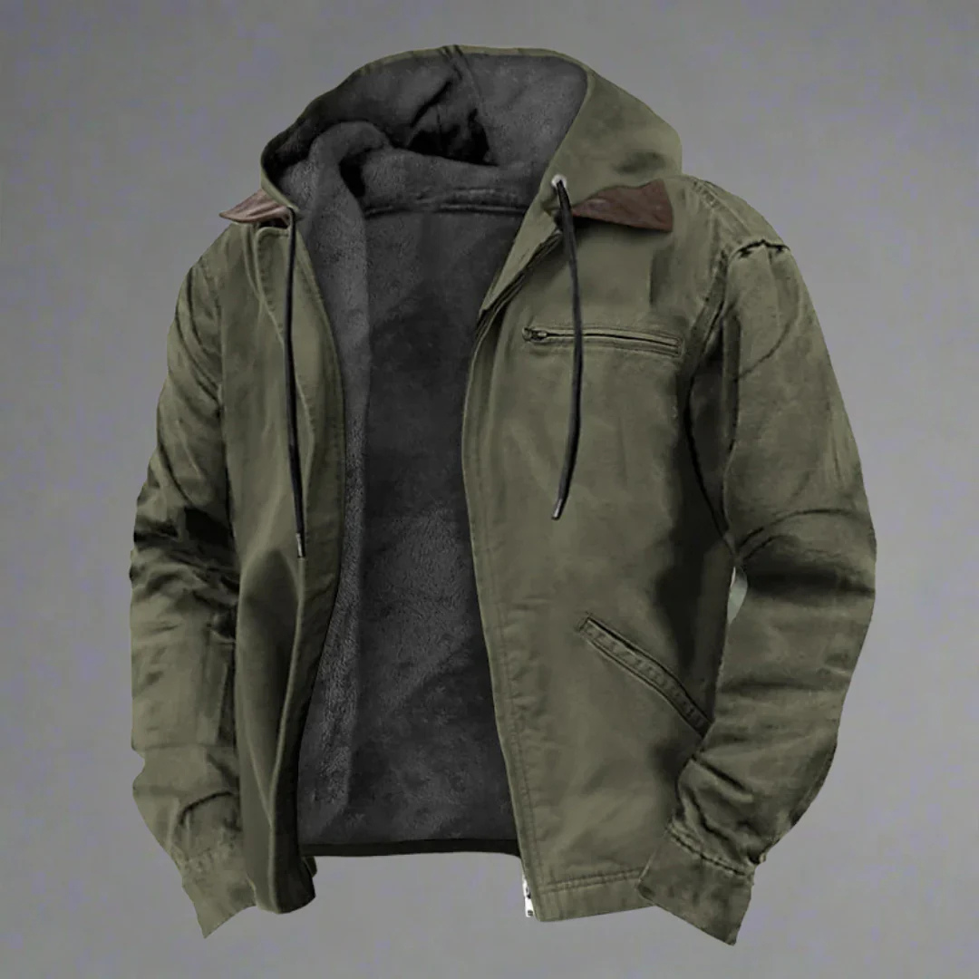 Veste Hivernale Homme Capuche Douillette