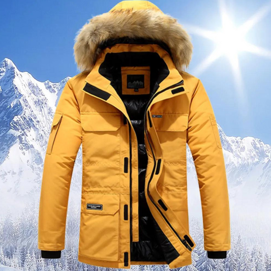 Doudoune Hiver Homme avec Capuche Réversible - LuxeStyle