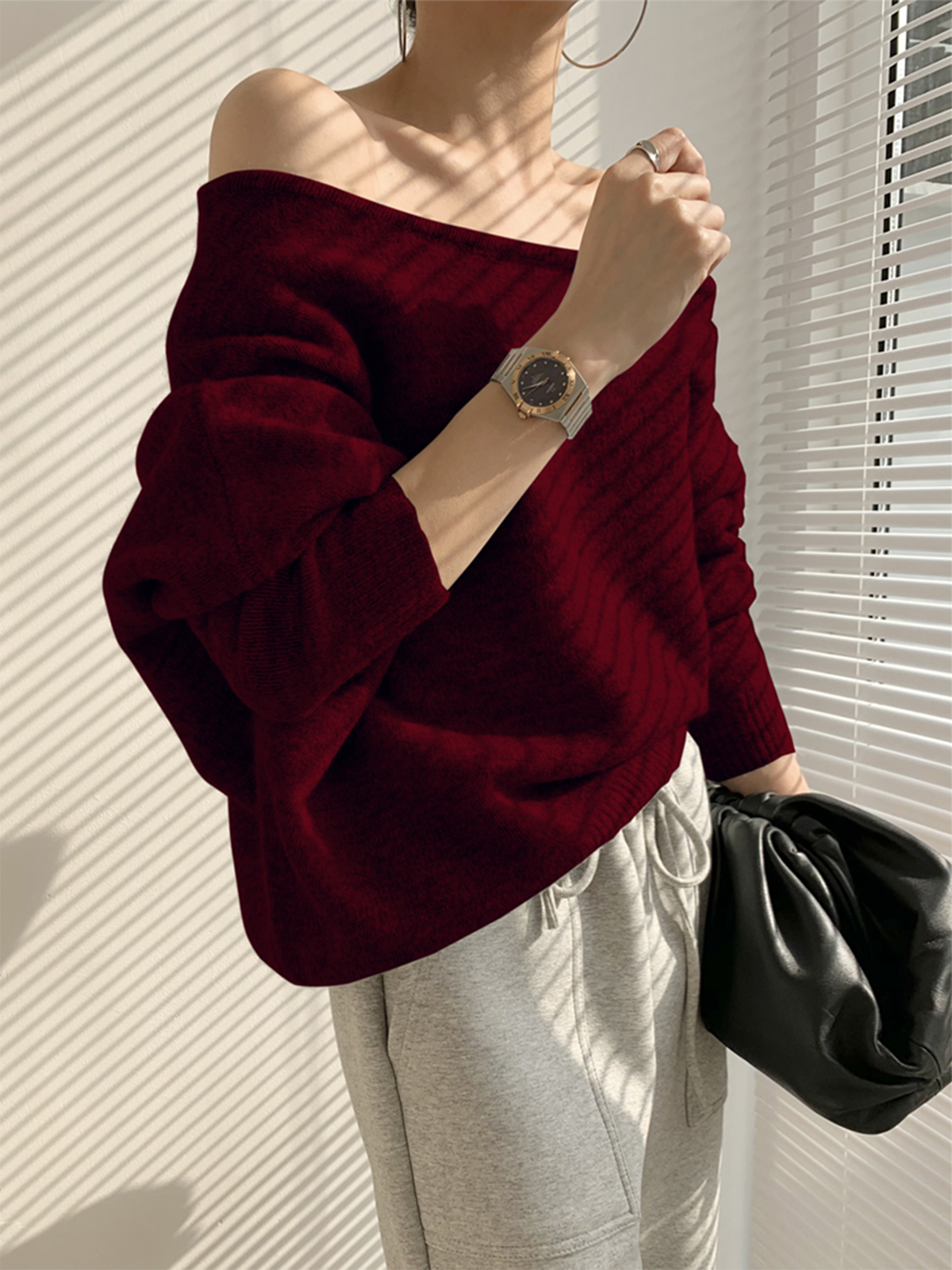 Pull Féminin Décalé Douillet