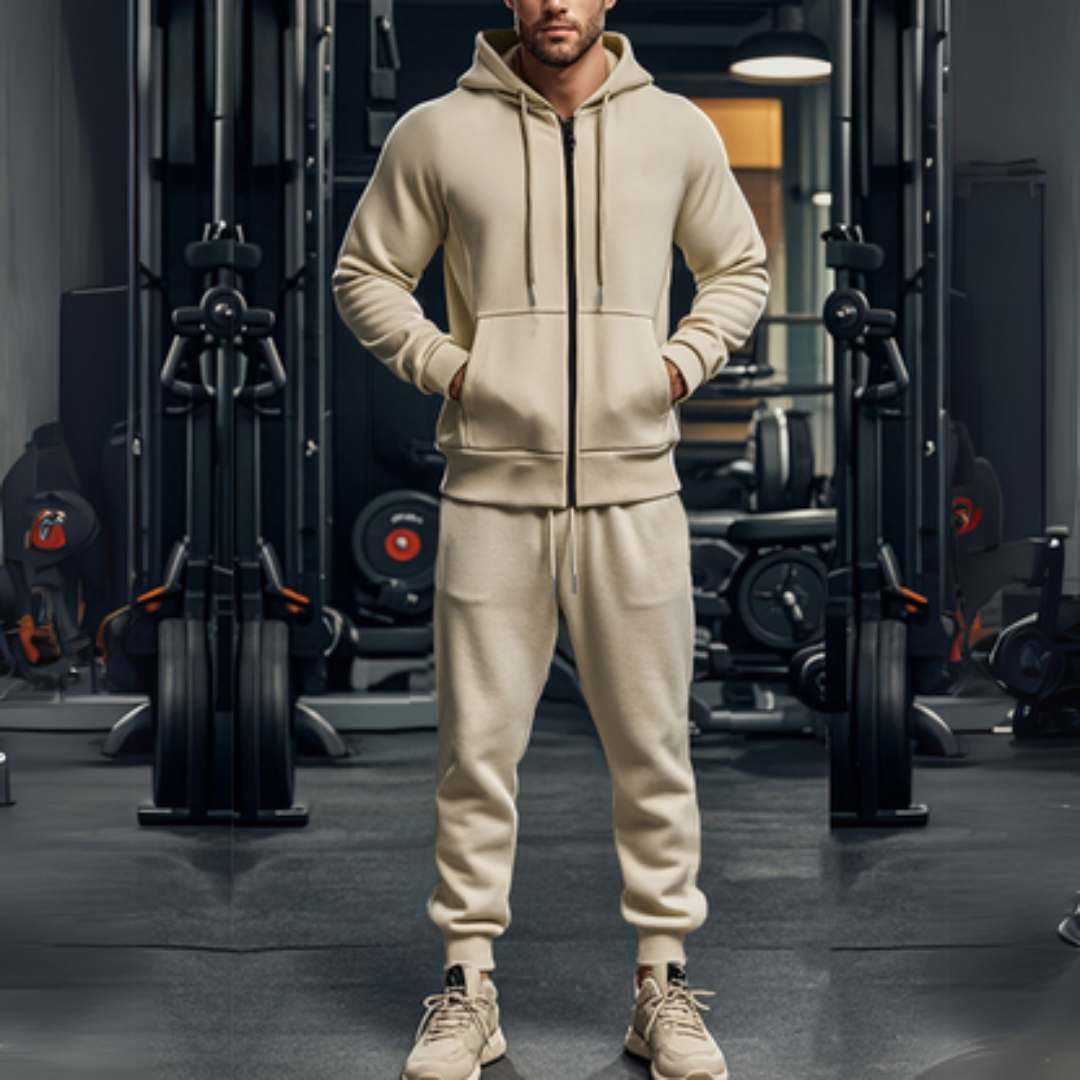 Tenue Décontractée 2 Pièces - Sweat Capuche et Pantalon Comfort