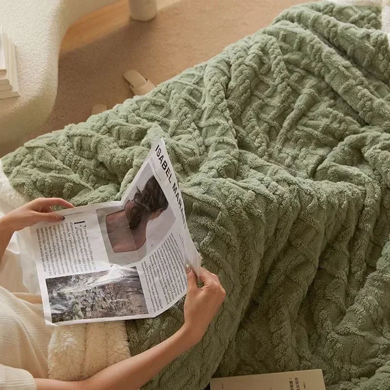 Couverture Hiver Douillet Femmes Élégante