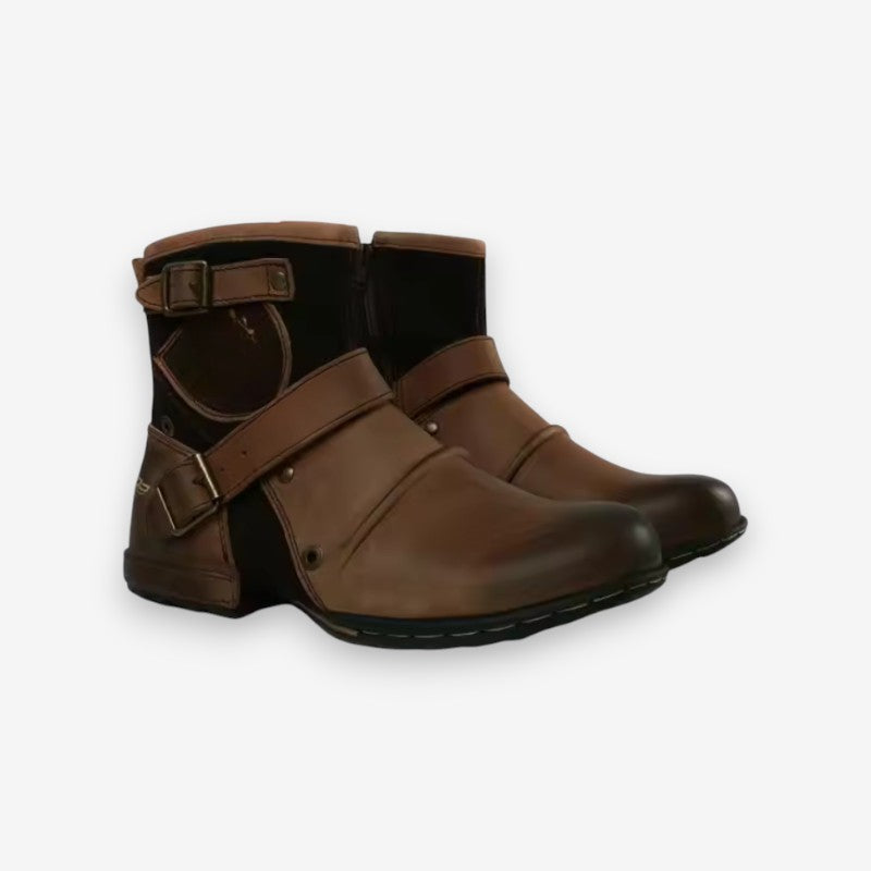 Bottines Femme Élégantes à Fermeture Éclair