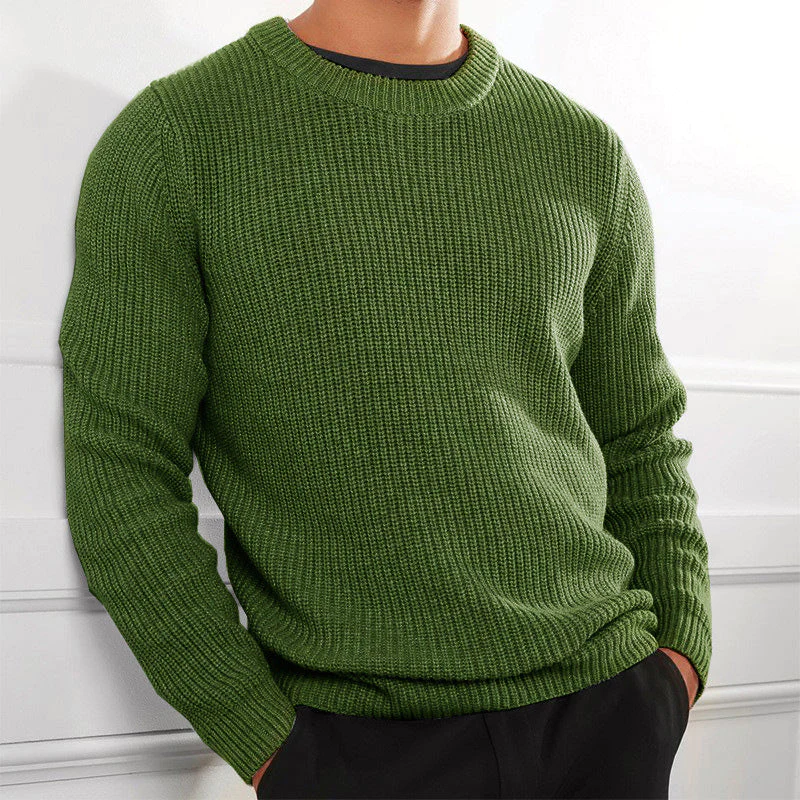 Pull En Tricot Douillet Homme