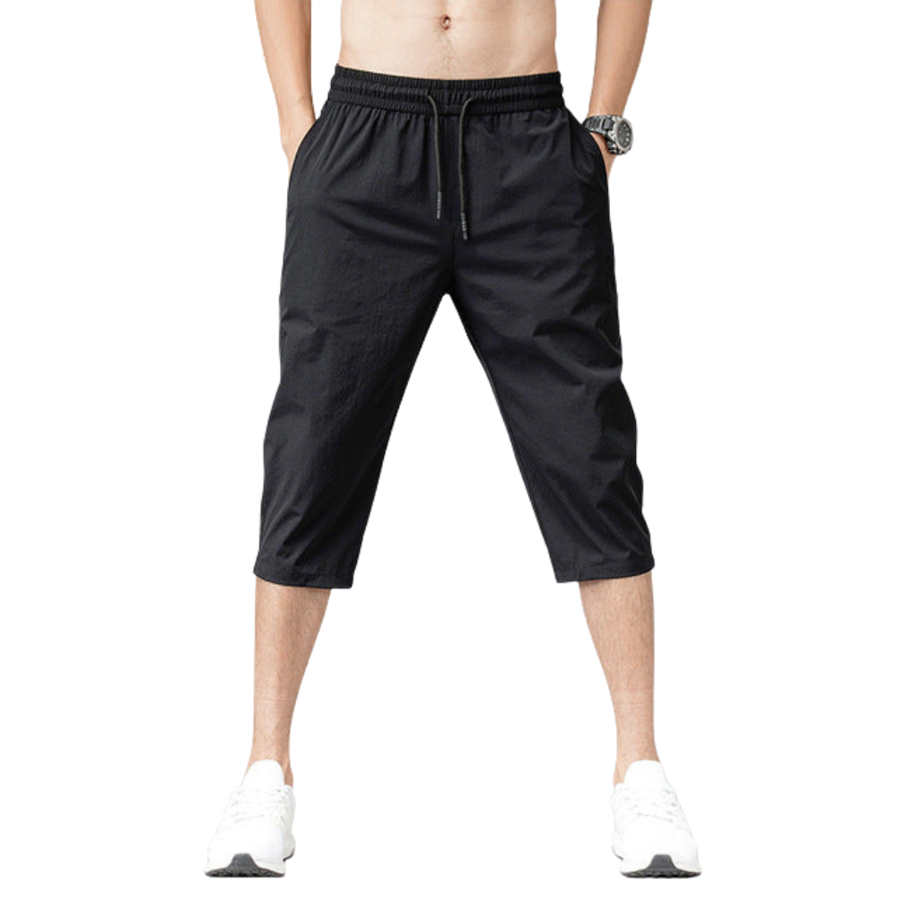 Short de Bain Élastique avec Ceinture Réglable - LuxeStyle
