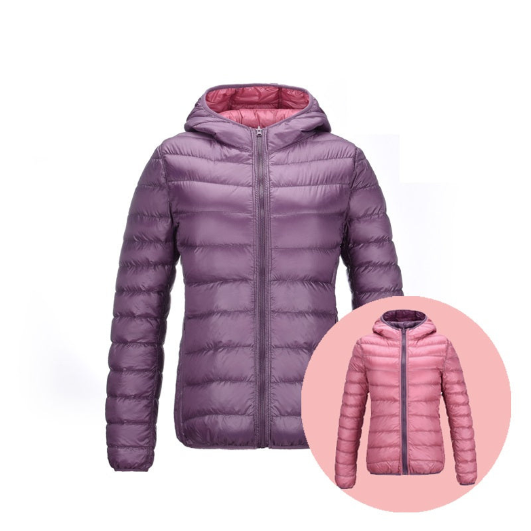Veste Hiver Douillet Réversible Féminine