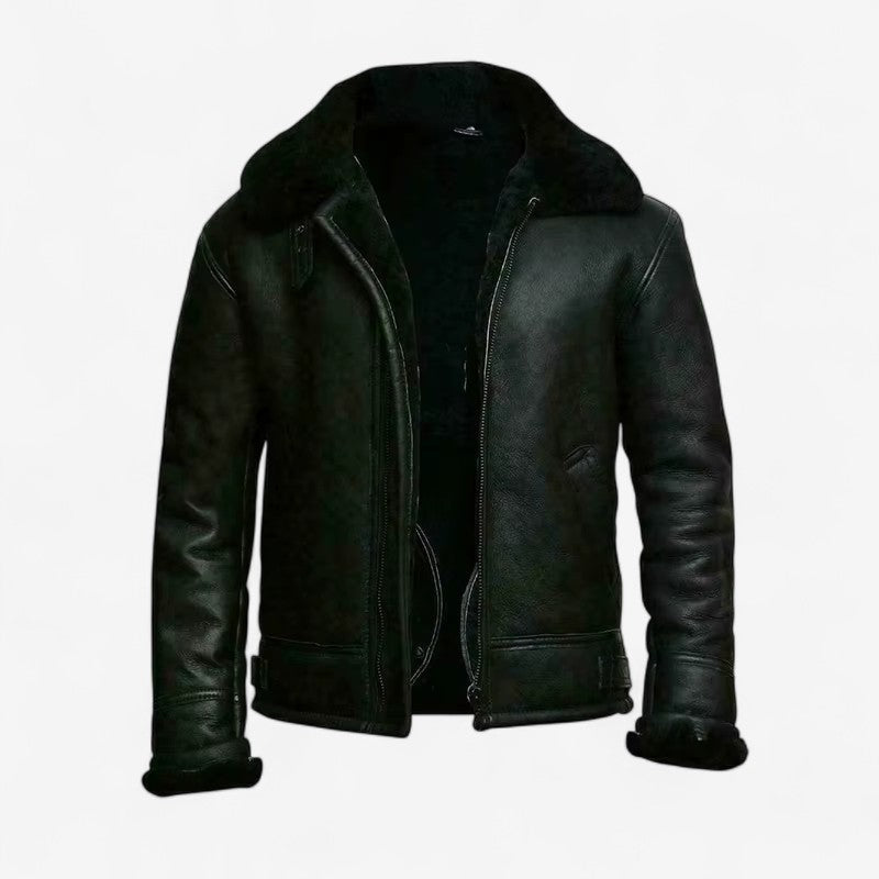 Veste Hivernale Doublée Polaire Épaisse