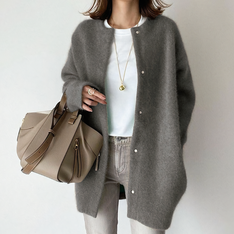Cardigan Femme Long et Douillet