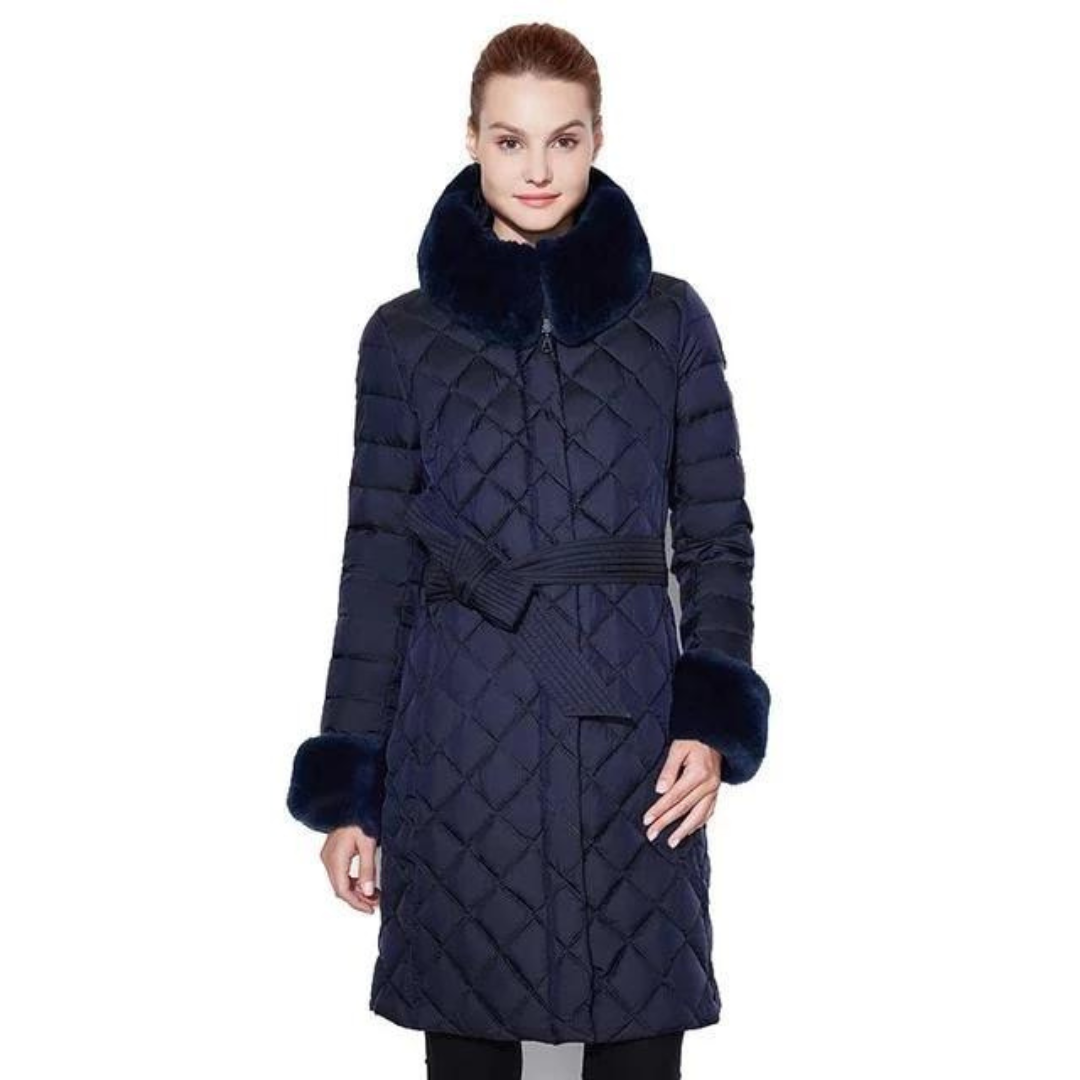 Manteau Hiver Femme Élégant Long