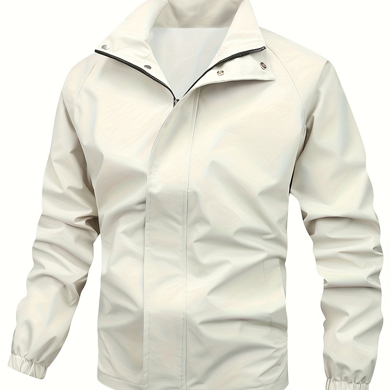 Veste de pluie homme verte étanche