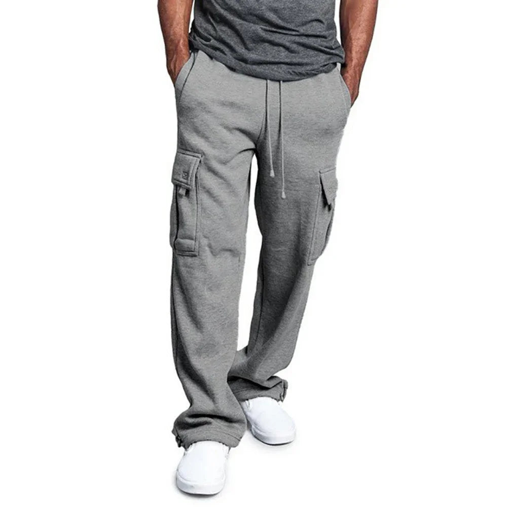 Pantalon de sport homme pratique avec poches côté