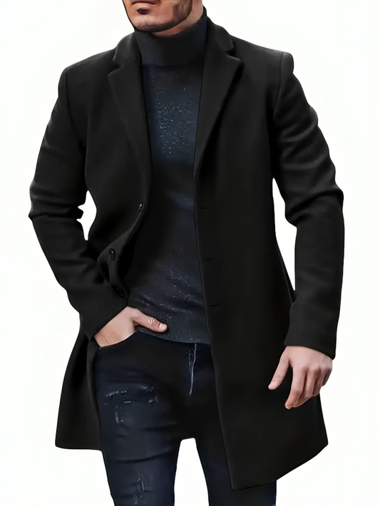 Manteau Chic pour Homme Élégant et Confortable - LuxeStyle
