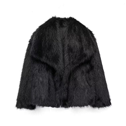 Veste en fausse fourrure chic et confortable