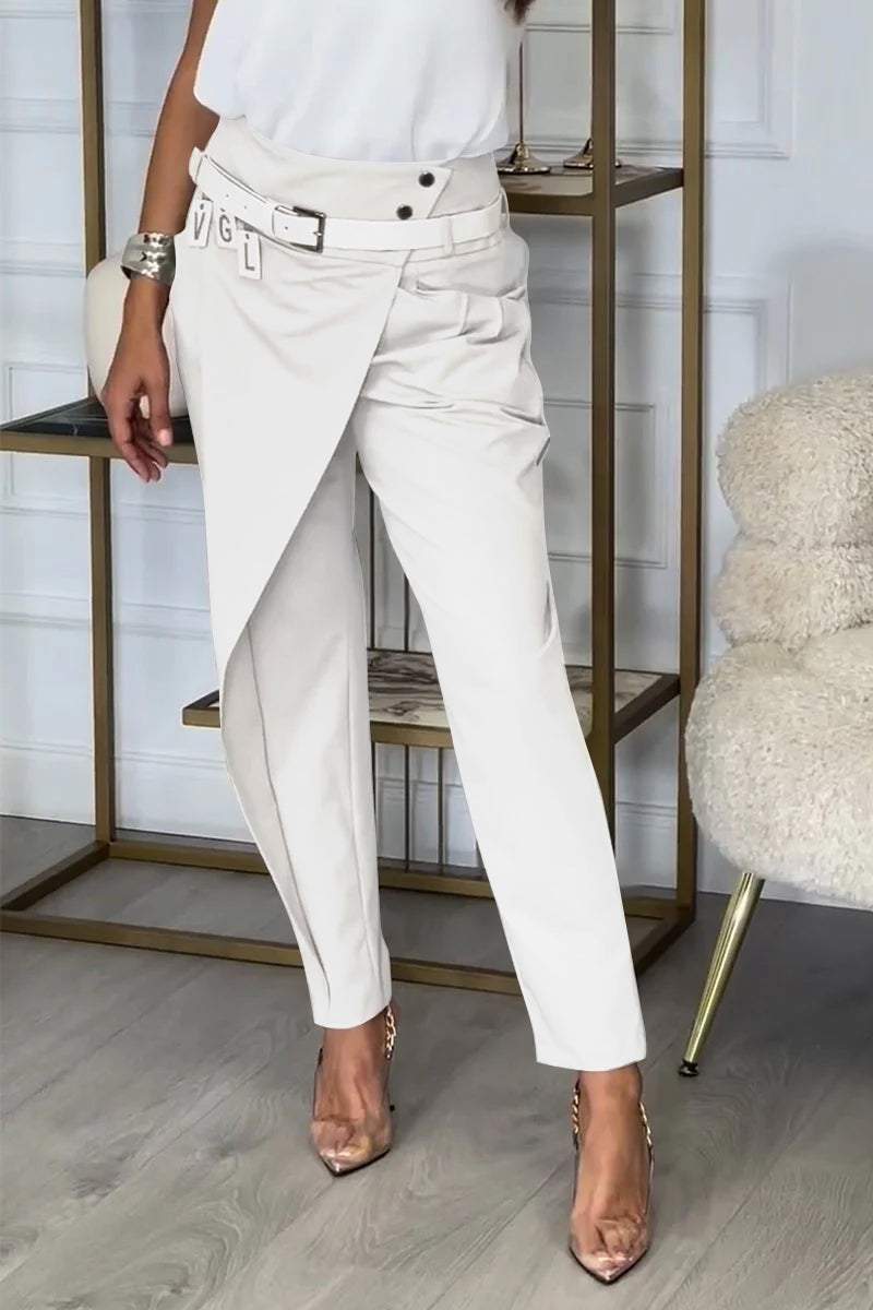 Pantalon Taille Parfaite pour Femme Bureau
