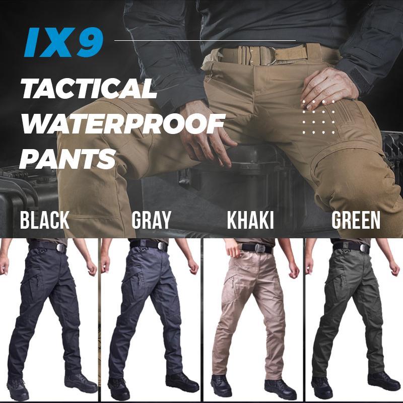 Pantalon de marche étanche pour homme avec poches latérales
