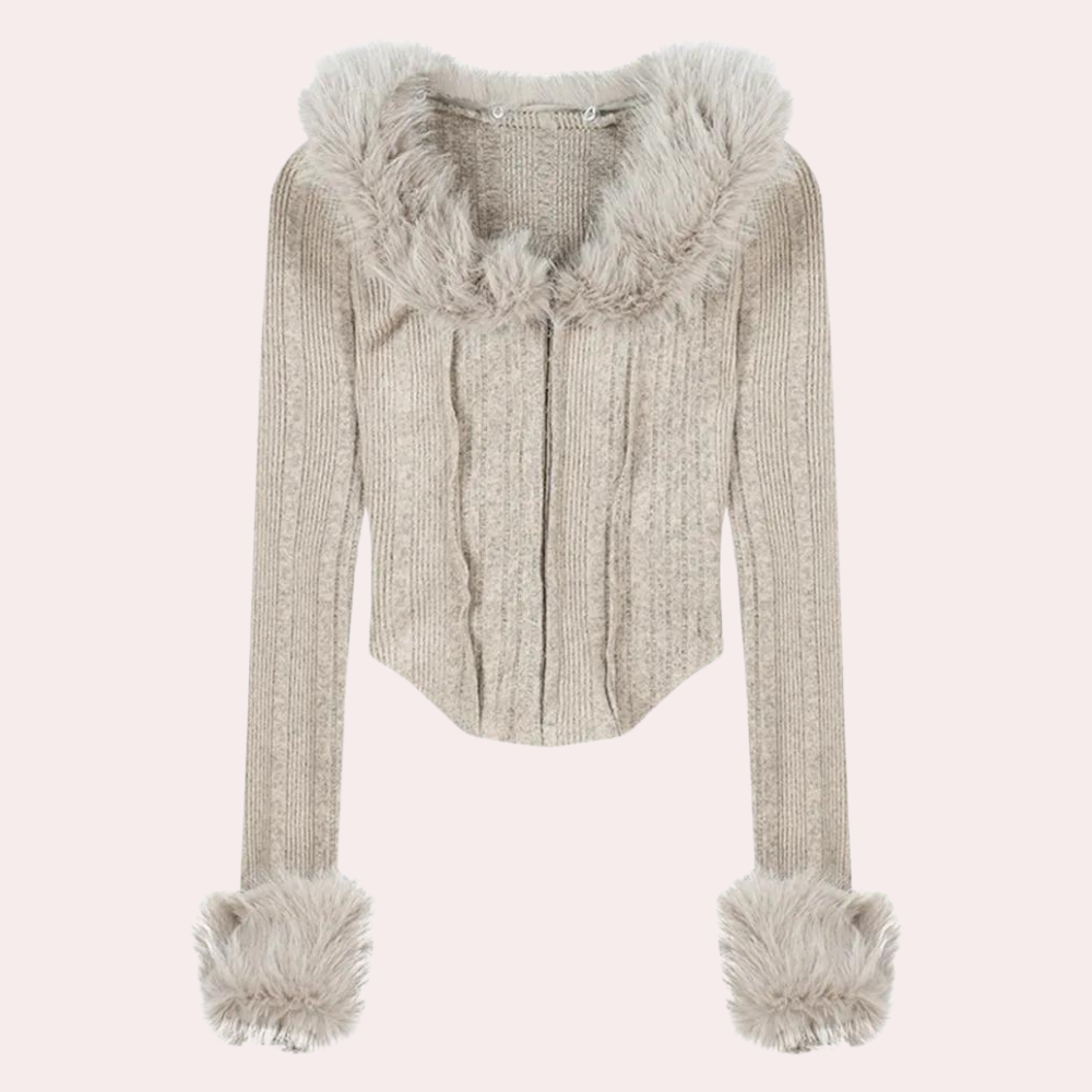 KIELLE - Cardigan Chaud pour Femmes