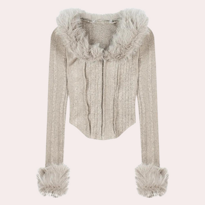 KIELLE - Cardigan Chaud pour Femmes