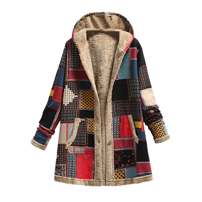 Manteau Femme Élégant Col Montant Hiver