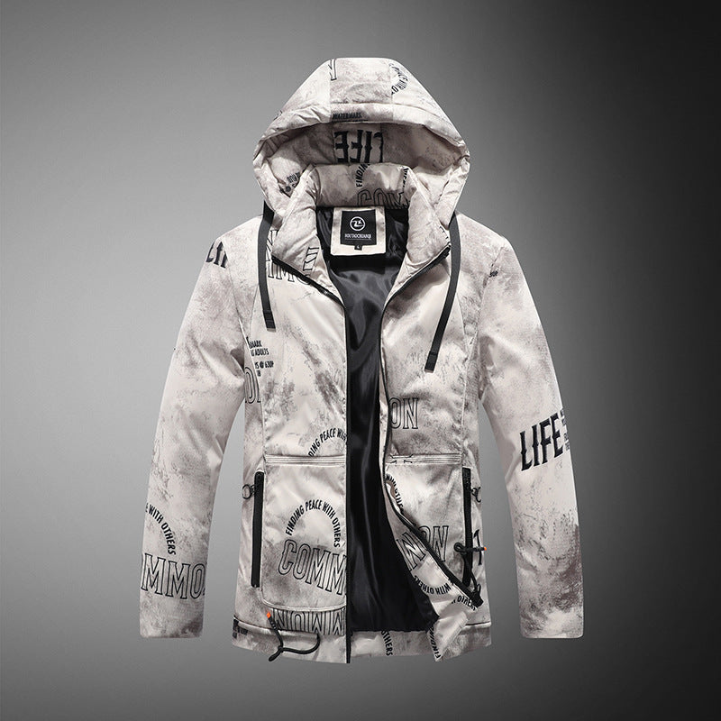 Veste Hivernale Homme Capuche et Poches multiples - LuxeStyle