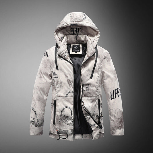Veste Hivernale Homme Capuche et Poches multiples - LuxeStyle