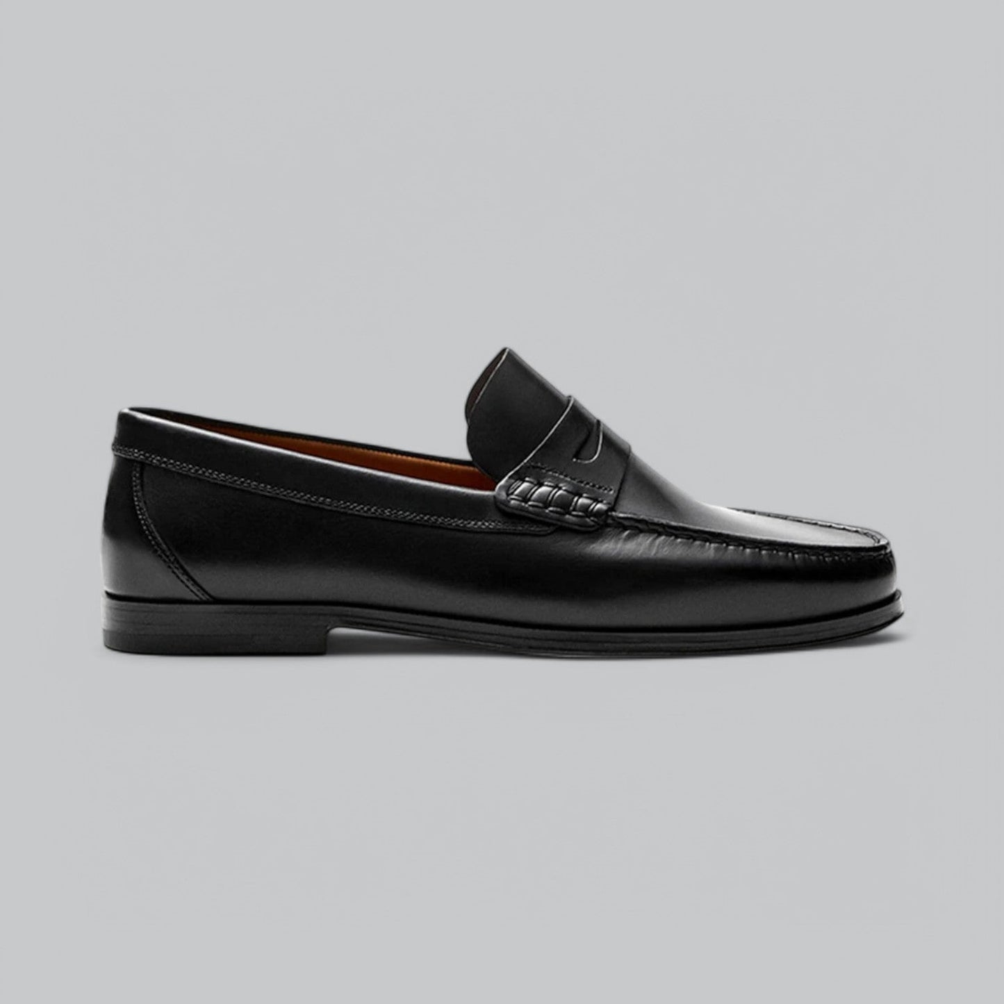Mocassins Cuir Homme Élégant - Chaussures Découvertes Confort pour Tenues Urbaines - LuxeStyle