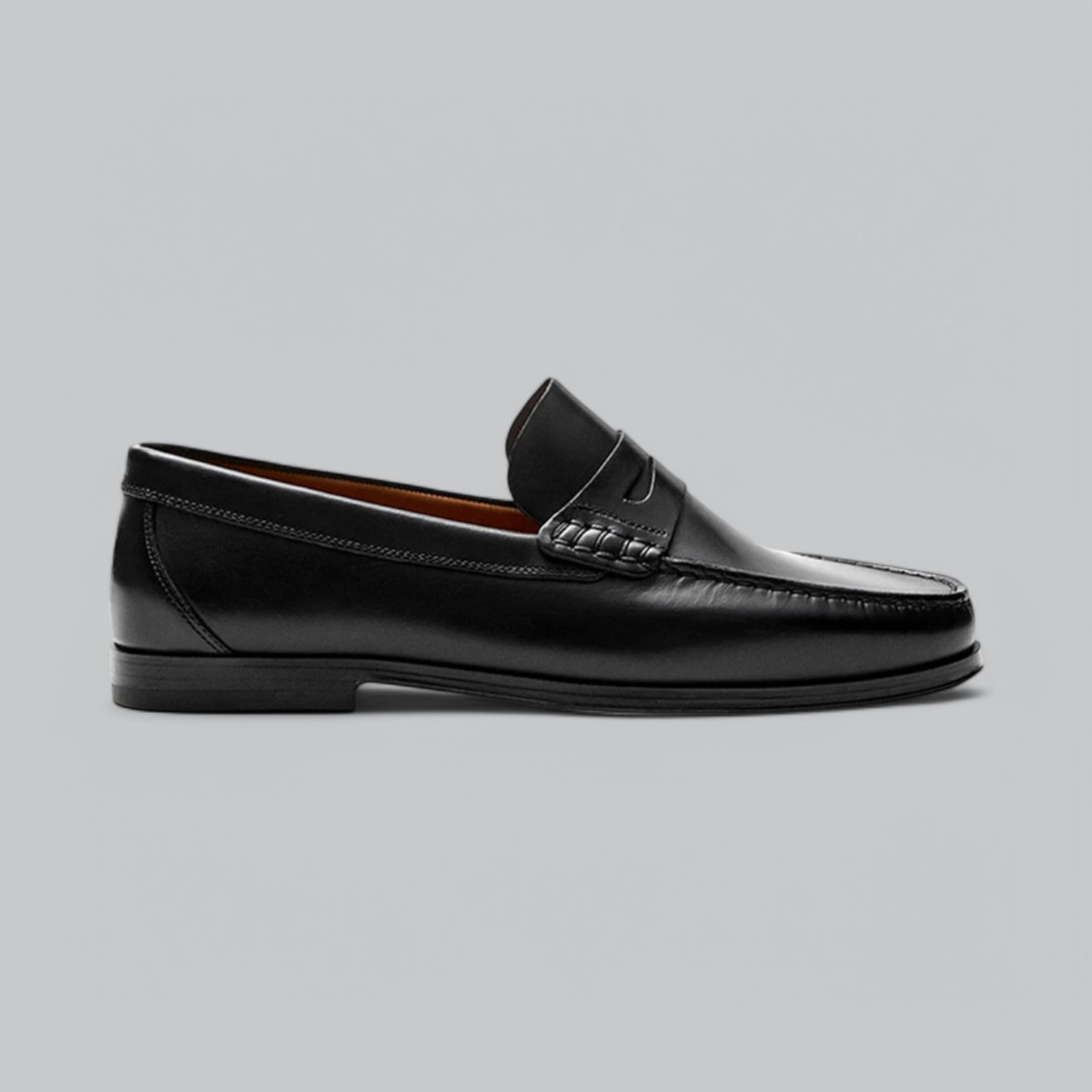 Mocassins Cuir Homme Élégant - Chaussures Découvertes Confort pour Tenues Urbaines - LuxeStyle