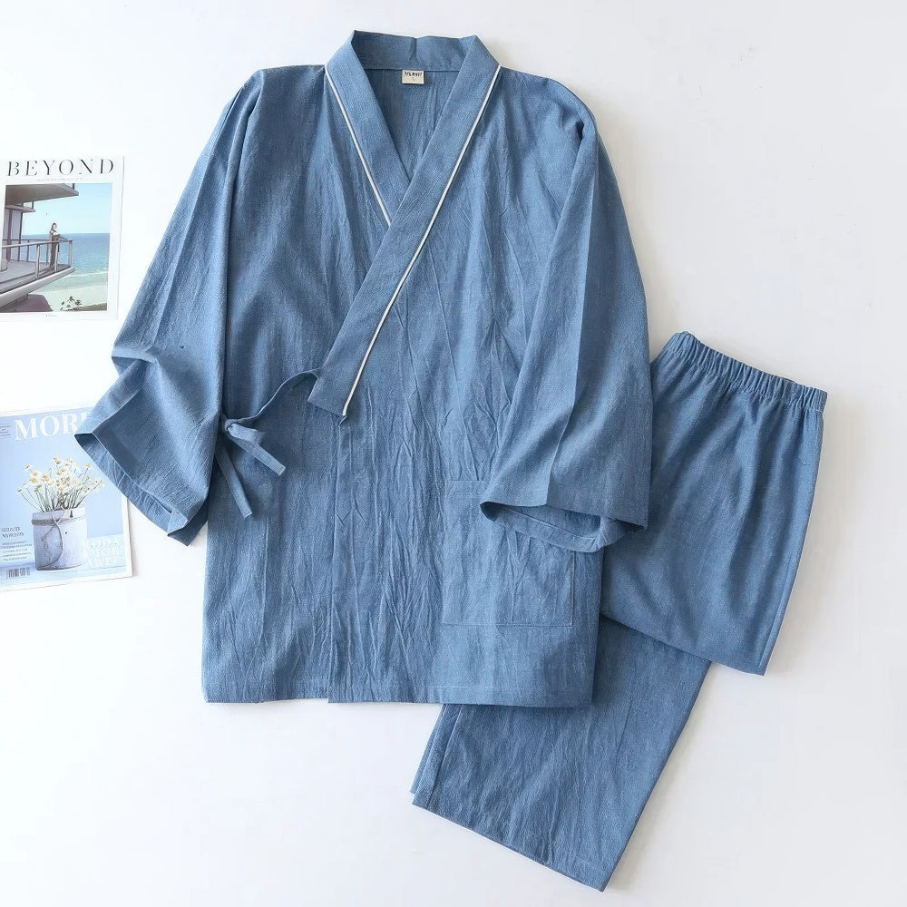 Combinaison Décontractée Kimono et Pantalon pour Homme