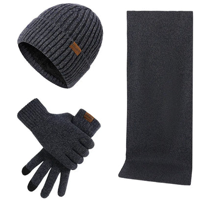 Tenue Hiver Complète : Bonnet, Écharpe et Gants Chauds