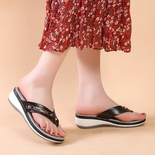Chaussons de confort ergonomiques pour pieds sains - LuxeStyle
