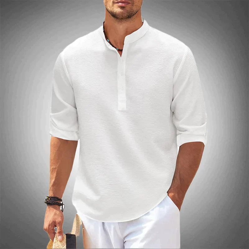 Chemise Homme Classe Stylo Rétro