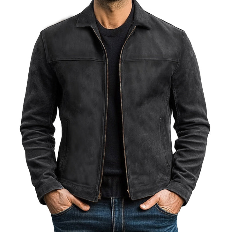 Veste zippée féminine avec manches longues et poches côtés