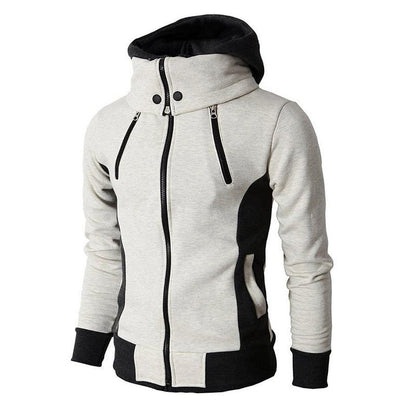 Veste à capuche polaire avec manches longues et poches multiples