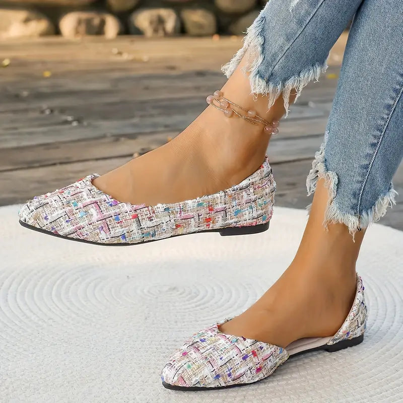 Chaussures Femmes Élégantes à Bout Pointu - LuxeStyle