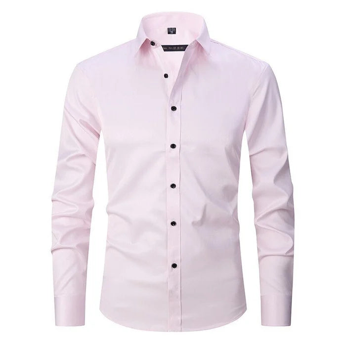 Chemise Homme Stylique à Manches Longues Classique