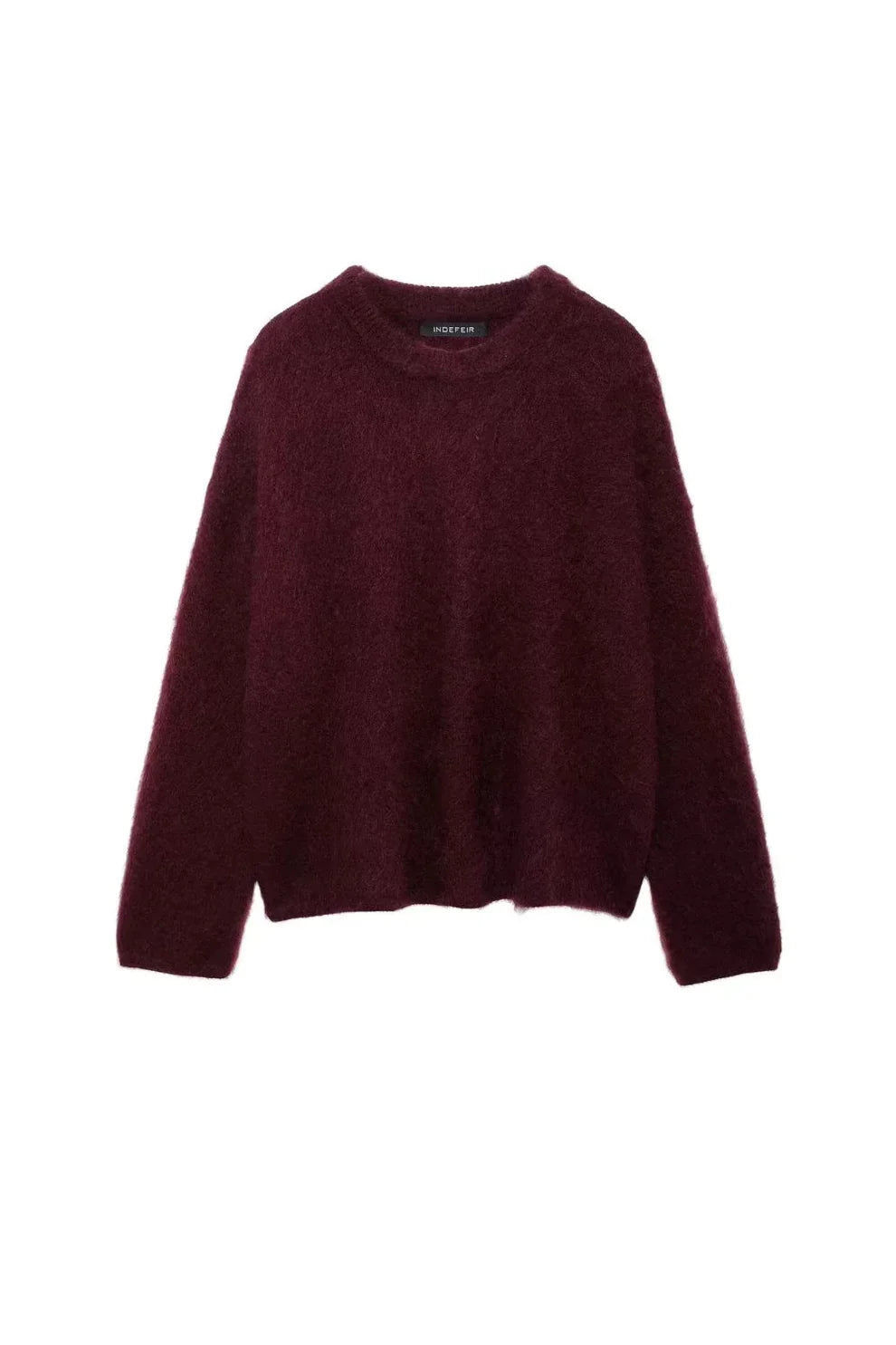 Pull Femme Hiver Confortable - Col Rond et Léger