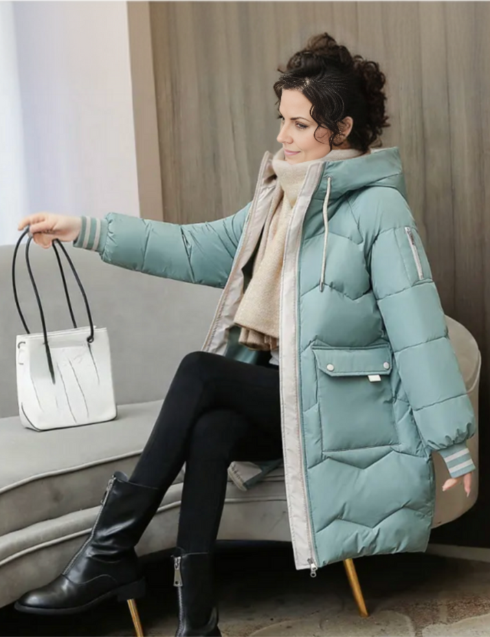 Veste Parka Hivernale Élégante et Douillette