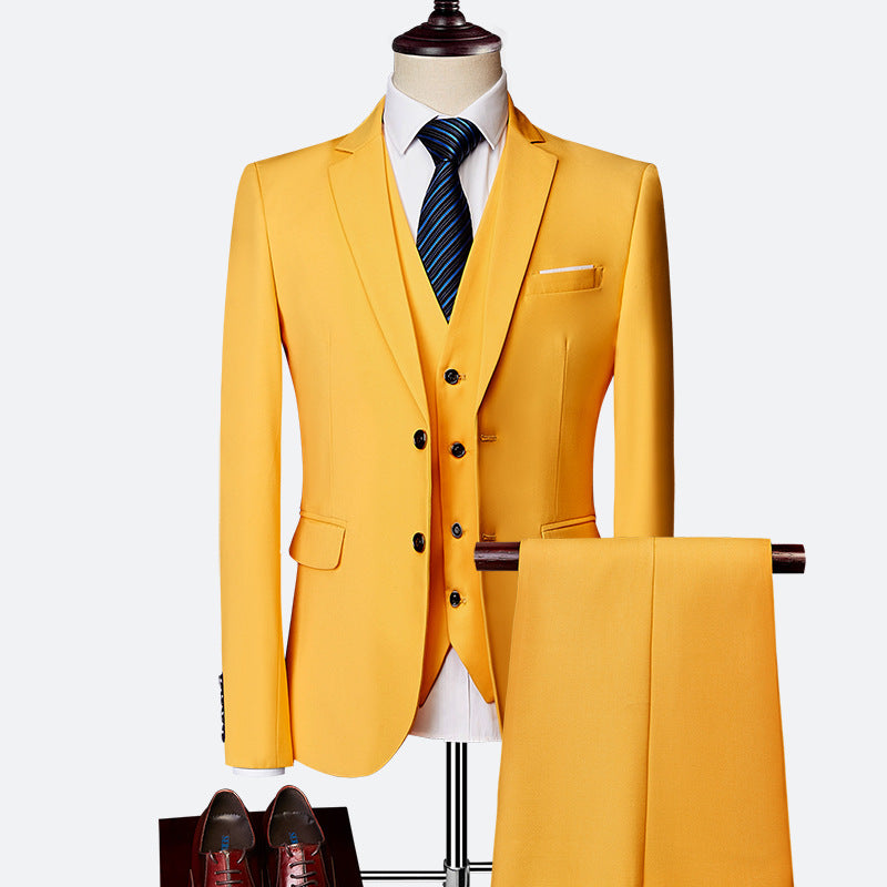 Costume Homme Chic 3 Pièces - Élégant et Confortable pour Soirées