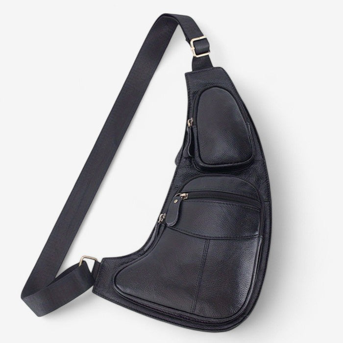 Sac à bandoulière femme pratique avec poches multiples