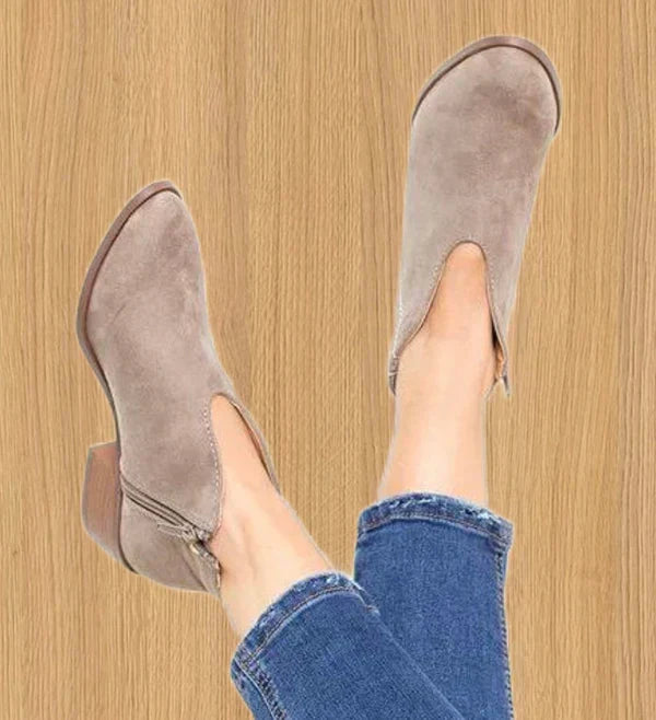Bottines Femmes Découpe V Chic et Tendances