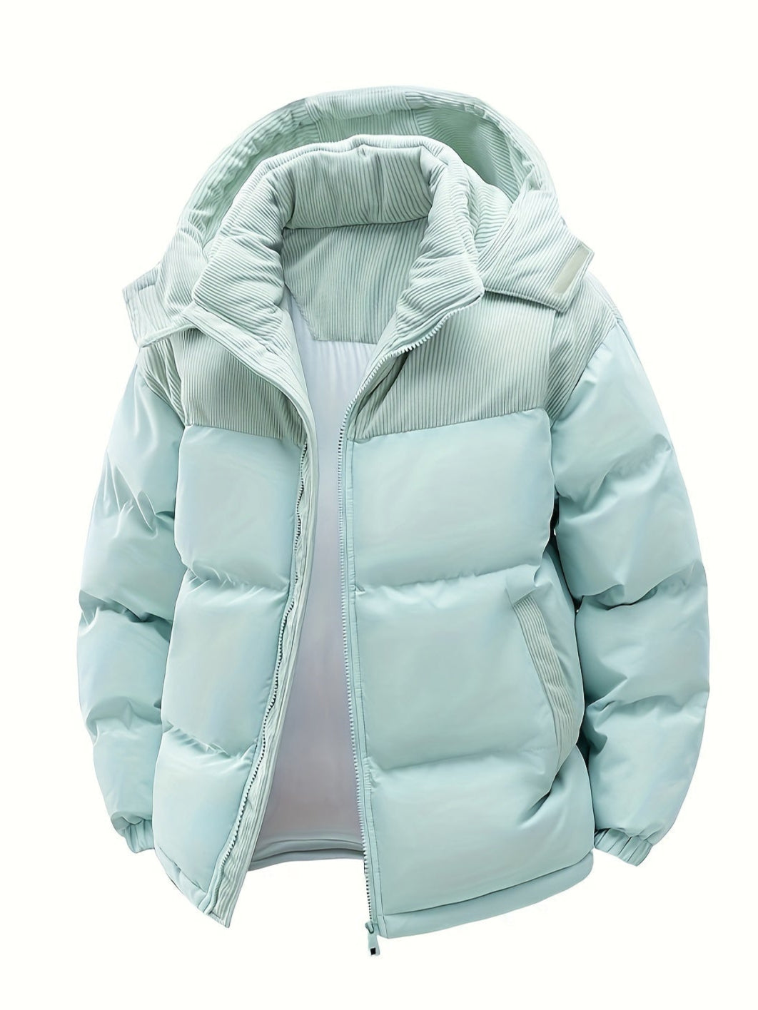Veste Doudoune Hiver Féminine avec Capuche Détachable