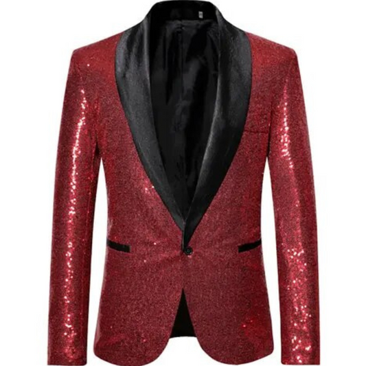 Blazer Formel Pour Homme Avec Paillettes | Fête