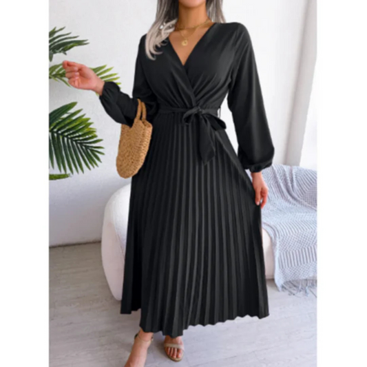 Robe Femme Élégante Mi-Longue