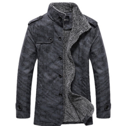 Blouson Polaire Douillet avec Fermeture Boutons - BlxckFR