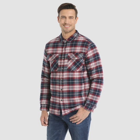 Cyprien | Surchemise Homme Hivernale | Chaud et Isolée - luxestyle