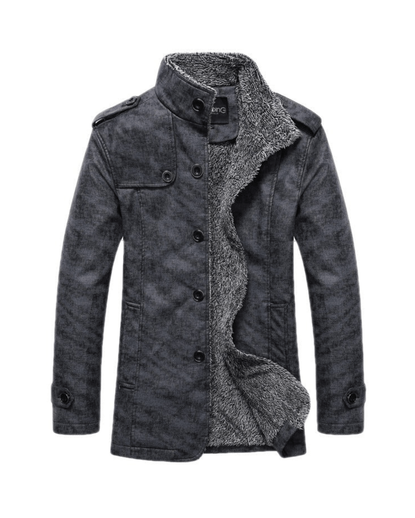 Veste Cuir Artificiel Hiver Homme - BlxckFR