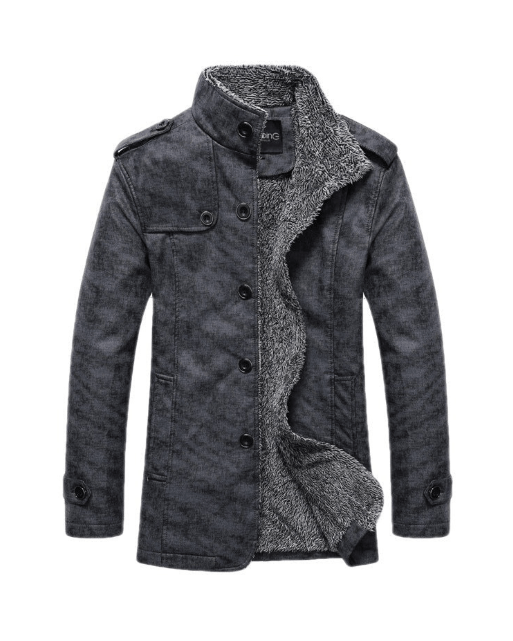 Veste Cuir Artificiel Hiver Homme - BlxckFR