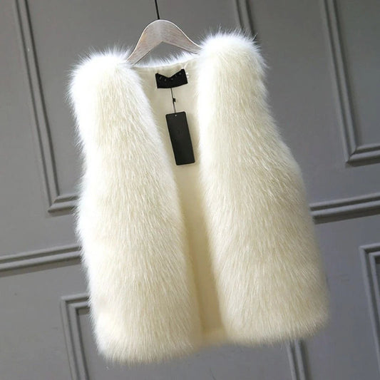 Gilet Femme Douillet Imprimé Automne Hiver - LuxeStyle