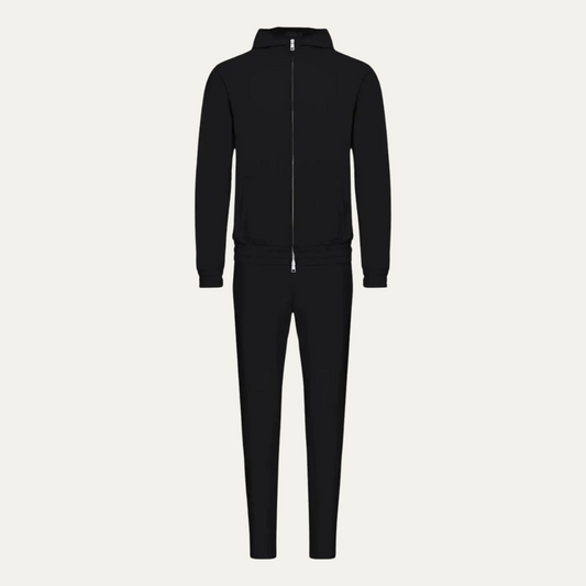 Ensemble Décontracté Homme avec Sweat Zippé et Jogging - LuxeStyle
